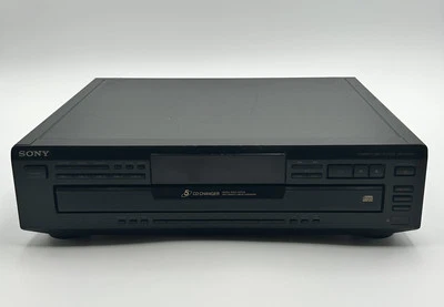 Sony Compact Disc Player CDP-CE405 Five Disc Changer Untested Does Power On - Image 1 of 4
