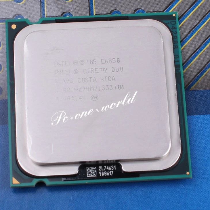 100% OK SLA9U Intel Core 2 Duo E6850 3 GHz Dual-Core Processor CPU - Image 1 of 1