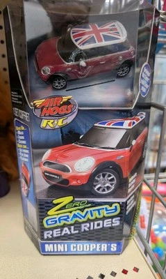 Air Hogs R/C Zero Gravity Real Rides Wall Climber Mini Coopers Brand New - Image 1 of 2