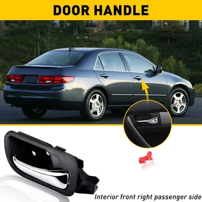Interior Front Right Door Side Handle For 2003-2007 2004 Honda Accord 2006 2005 - Imagem 1 de 4