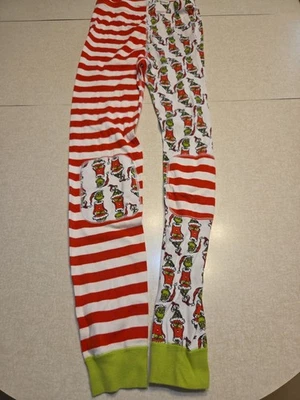 Hanna Andersson Girls Pajama Bottom Size 12 Grinch Christmas Organic Cotton - Image 1 of 3