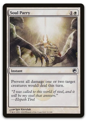 Soul Parry #21 (LP) Scars of Mirrodin SOM Magic MTG - Image 1 of 2