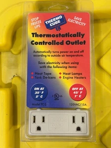 Thermo Cube Thermostat-Control Power Outlet TC-3 - Picture 1 of 2