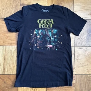 Greta Van Fleet North American Tour 2019 T Shirt Adult Size Medium M Black Tee - Picture 1 of 4