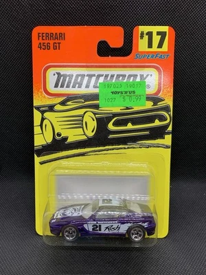 Matchbox - Vintage Ferrari 456 456GT VGC Purple - Diecast - 1:64 - BOXED - Image 1 of 4