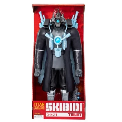 SKIBIDI TOILET CAMERAMAN MEGA TITAN SKI BI DI LARGE TOY MERCH YOUTUBE 24 INCHES - Image 1 of 4