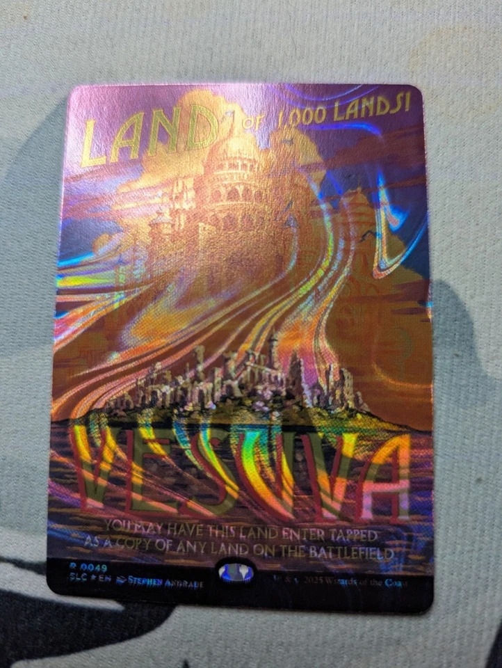 Vesuva - HALO FOIL - MTG Secret Lair Countdown (SLC) (0049) - Image 1 of 1