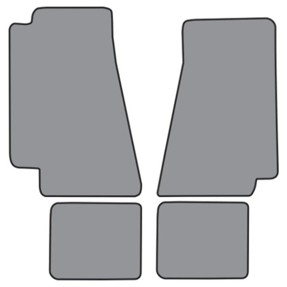 Alfombrillas para Dodge Diplomat 1977-1989 (CR165F FM18R) Cutpile 4 piezas Foto 1 de 4