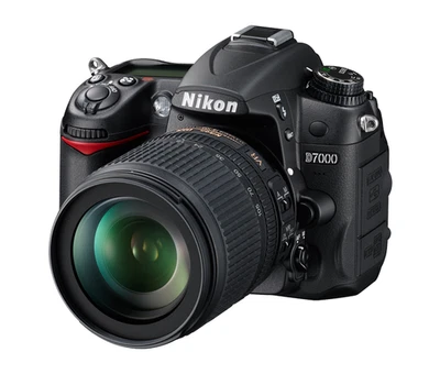NIKON D7000 16.2MP PROFESSIONAL DX-FORMAT DSLR BLACK CAMERA BODY - NO LENS - Image 1 of 4