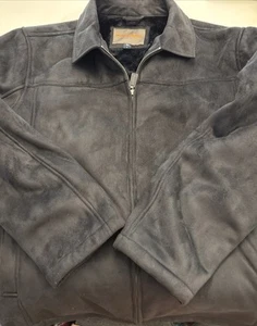 Northwest Territory Mens XL Black Jacket/Coat Faux Fur Interior-Pre-Owned VG+ - Picture 1 of 6