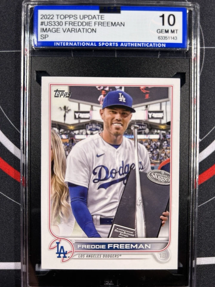 2022 Topps Update Series -Image Variation Freddie Freeman #US330 - Image 1 of 2