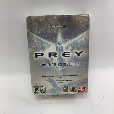 Prey [Edición Limitada de Coleccionista] (PC, 2006) Completo en Caja con Figuras CIB Foto 1 de 4