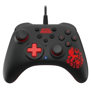 HORI Nintendo Switch HORIPAD Turbo (Mario) Ergonom (Nintendo Switch) (UK IMPORT) - Picture 1 of 5