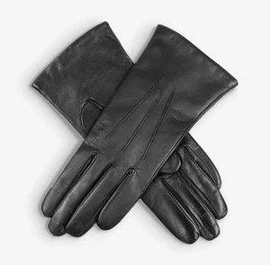 *New* DENTS Maisie cashmere-lined touchscreen leather gloves. Size 6.5 - Picture 1 of 7