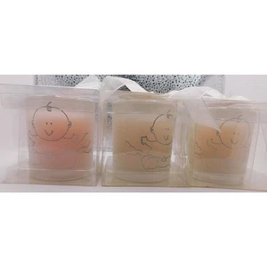 Heaven Scent Pink 2" Candle Kate Aspen New Set of 3 - Picture 1 of 6