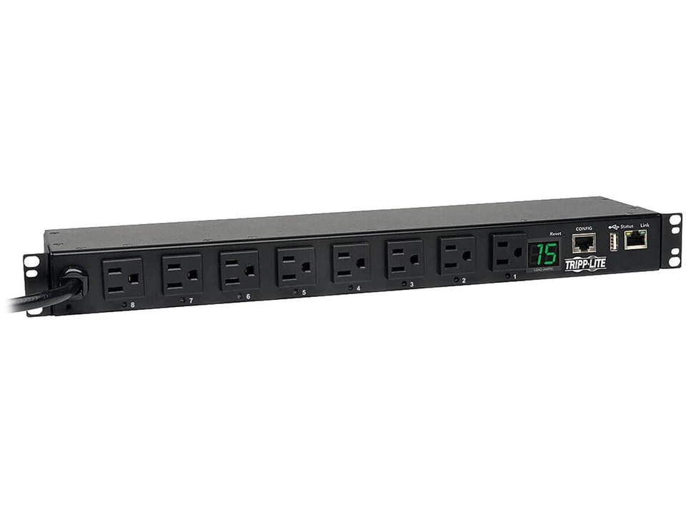 Tripp Lite 1.4 kWatts Single-Phase Switched PDU, LX Platform Interface, 120V - Image 1 of 4