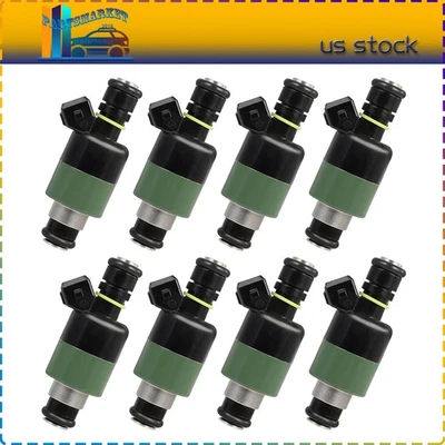 Inyectores de combustible para Chevrolet C2500 Suburban 7,4 L 1996 1997-1999 8 piezas Foto 1 de 4