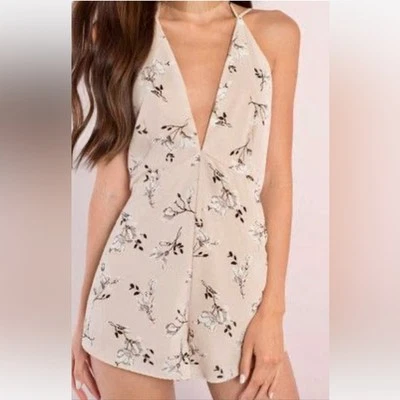 Mameluco TOBI floral crema Foto 1 de 4