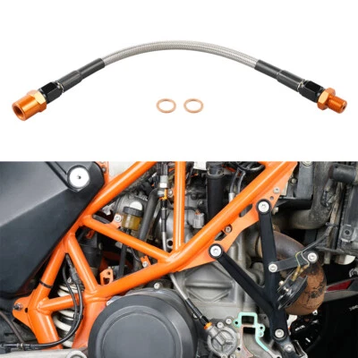 Línea de manguera de presión de aceite trenzado NICECNC para KTM 690 SMC/ENDURO R 2012-2023 Foto 1 de 4