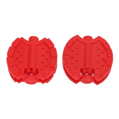 (Rojo) 2 Piezas Niños Pedal Plástico Niños Triciclo Bicicleta Pedales MU Foto 1 de 4