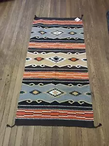 Handwoven Southwest Design Acrylic Rug; 4' X 6' - Picture 1 of 2