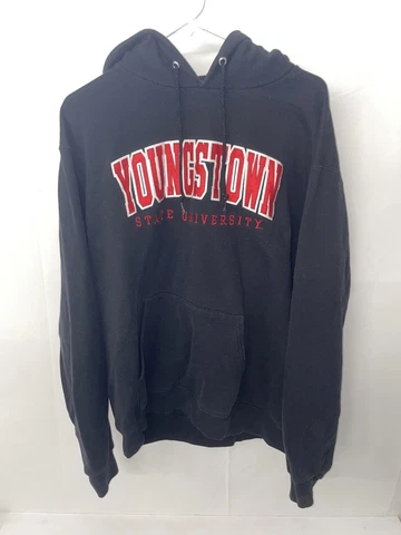 Vintage YTK Champion Youngstown State Penguins block Y hoodie sweatshirt Large Cover
