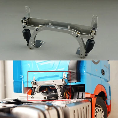 For Tamiya SCANIA 1/14 RC Truck Car Simulation Metal Head Cab Holder Mount Parts - Image 1 of 4