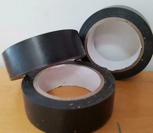 '10 Metre''s Electrical PVC Insulating Insulation Tape Black 19mm Wide Cable' - Picture 1 of 1
