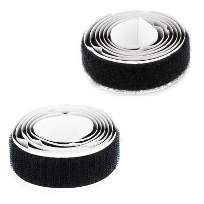 Haken Flausch Klettband Klettverschluss Klebeband selbstklebend extra stark - Bild 1 von 4