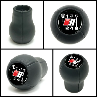 Pomo de cambio Audi Sport B2 B3 B4 cupé descapotable 90 S2 100 C3 C4 UR Quattro 6 velocidades Foto 1 de 4