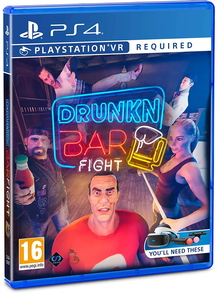 PS4 Spiel Drunkn Bar Fight Playstation VR Zubehör wird benötigt NEUWARE - Bild 1 von 1