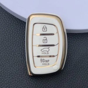 Funda protectora abatible con llave plegable de poliuretano termoplástico para coche Hyundai Sonata - Imagen 1 de 10