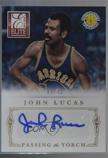 2013-14 Panini Elite Passing the Torch Auto /49 John Lucas III #22 Auto