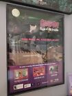 FRAMED 2002 Scooby Doo Night of 100 Frights Cartoon Video Game Wall Art