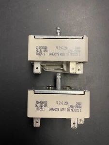 Genuine FRIGIDAIRE Range Oven Burner Control Switch Lot of 2 Part # 316436000 - Picture 1 of 7