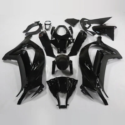 Kit de carenado negro brillante carrocería para Kawasaki Ninja ZX10R 2011-2015 2012 ZX1000 Foto 1 de 4