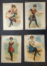 New listing
Vintage Bathing Beauty Tobacco Silk Factory #649 Ny 4 x 6 - Lot of 4b Beaches