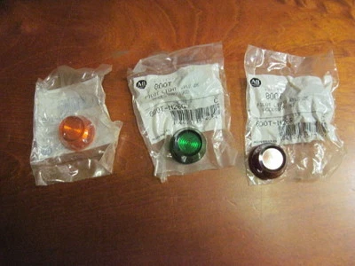 Allen Bradley 800T-N26 Pilot Light Lens  R Red or G Green - Photo 1/4