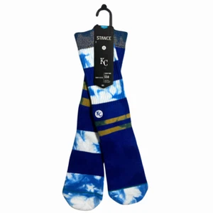 Calcetines de béisbol Stance MLB Kansas City Royals KC talla L 9-12 - Imagen 1 de 3