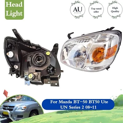 LH Left Head Light Lamp For Mazda BT-50 BT50 Ute UN Series 2 08~11 - image 1 of 4
