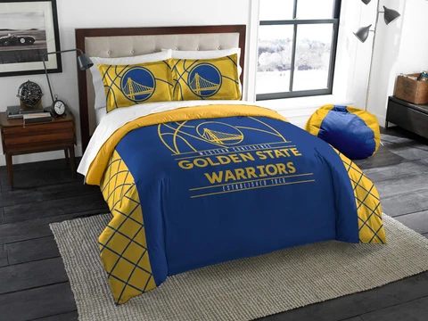Golden State Warriors Bedding Full/Queen (Reverse Slam) OFFICIAL NBA Cover