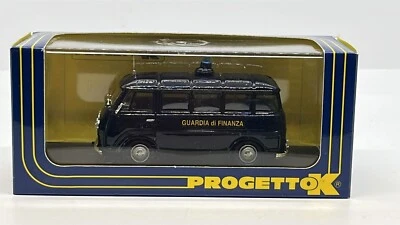 PROGETTO K PK 333 ALFA ROMEO ROMEO 2 MINIBUS GUARDIA DI FINANZA 1965  1:43 - Immagine 1 di 4
