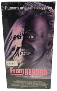 H.P. Lovecrafts From Beyond VHS Vintage Horror Re-Animator Tested w/Plastic VGC - Picture 1 of 5