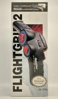 Flight Grip 2 Controller by QuickShot for Nintendo NES Brand New Factory Sealed - Image 1 of 4