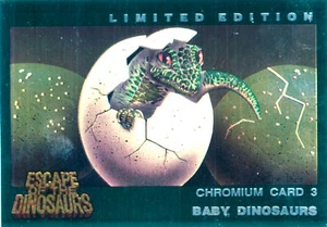 Tarjeta Gold Chase 3 de Escape of the Dinosaurs - Imagen 1 de 2