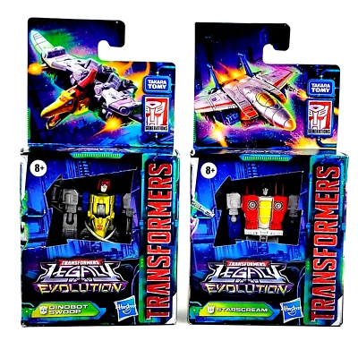 Transformers Legacy Evolution Core Class Dinobots - Starscream & Dinobot Swoop - Image 1 of 4