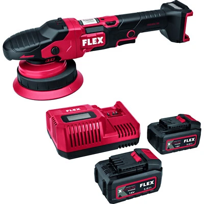 Flex Akku-Exzenterpolierer  XFE 15 150 18-EC Set 18V  Polierer mit Freilauf - Bild 1 von 4