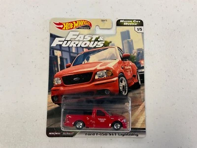 Hot Wheels Premium Fast & Furious Ford F-150 SVT Lightning 1/5 Mattel 2019 (1) - Image 1 of 2