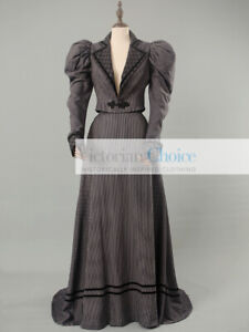 Victorian Edwardian 1900 Vintage Dress Downton Abbey Titanic Theater Costume 709