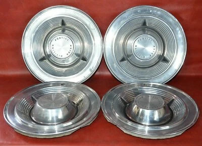 Pontiac Catalina Bonneville 1962 tapacubos Parisienne Star Chief Ventura juego de 4 Foto 1 de 4